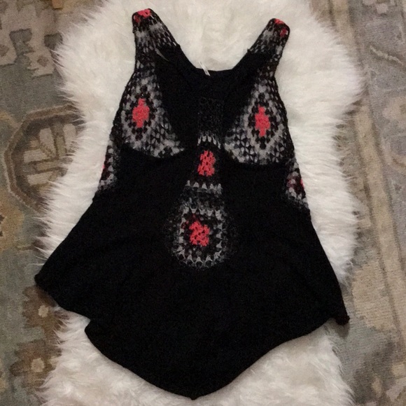 Free People crochet embellished tank - Picture 3 of 6